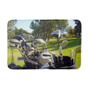 Tapete De Banheiro Dia de Golfe