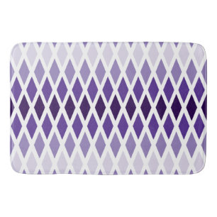 Tapete De Banheiro Diamante violeta Ombre