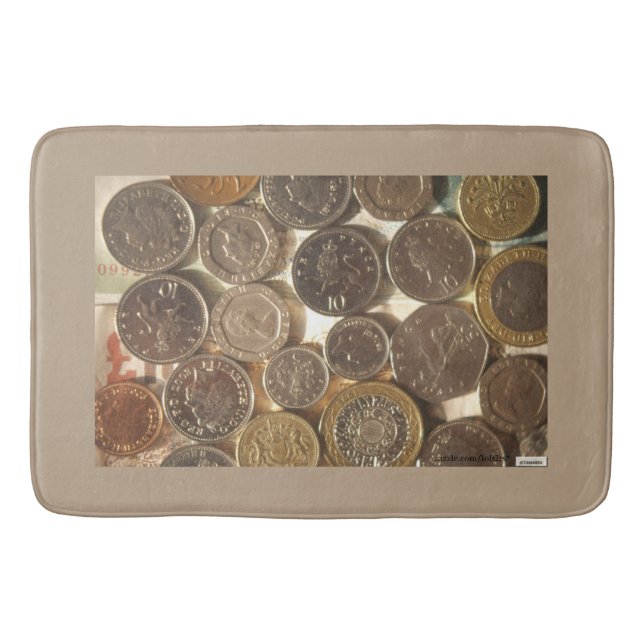 Tapete De Banheiro Dinheiro (Frente)