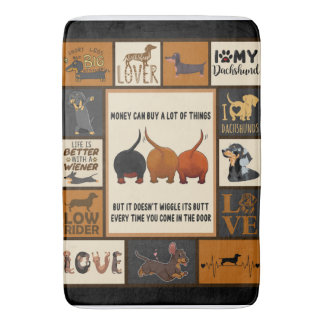 Tapete De Banheiro Dinheiro Dachshund Pode Comprar De Muitas Coisas D