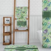 Dinossauro Jurássico Verde Rajante com Nome