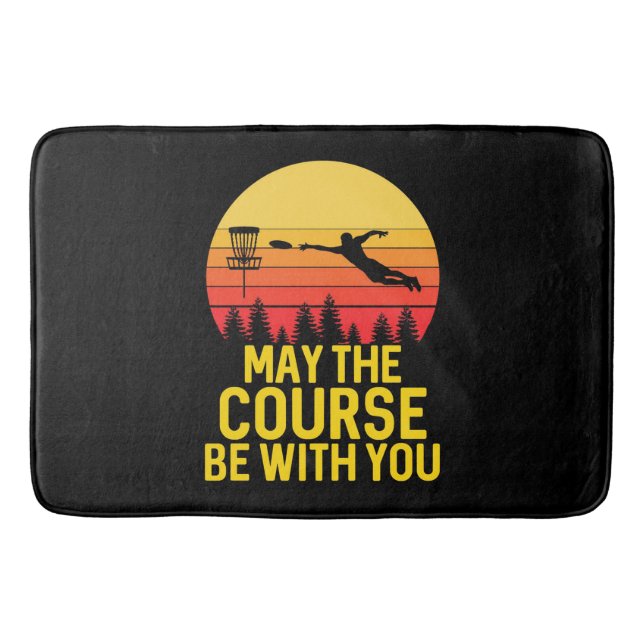 Tapete De Banheiro Disc Golf With You (Frente)