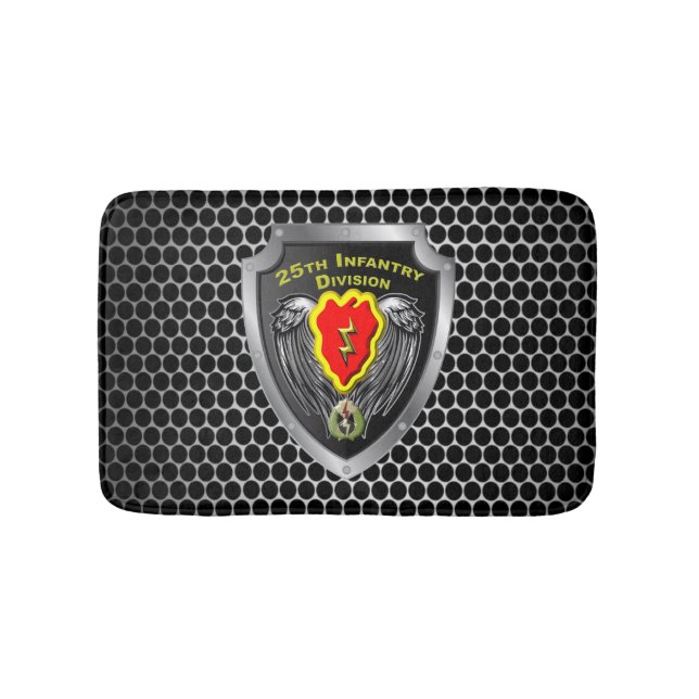 Tapete De Banheiro Div "Raio Trópico" de infantaria de 25 hardware (frente)