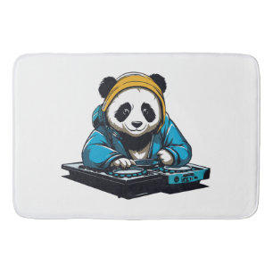 Tapete De Banheiro DJ Kawaii Panda