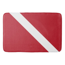 Tapete De Banheiro Do mergulhador esteira de banho para baixo