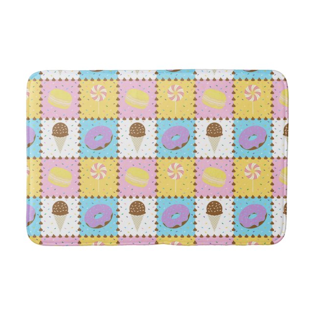 Tapete De Banheiro Doce Cravings Bath Mat (Frente)