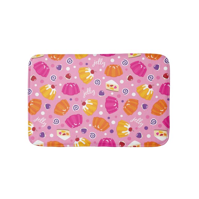 Tapete De Banheiro Doce Jelly Pattern (frente)