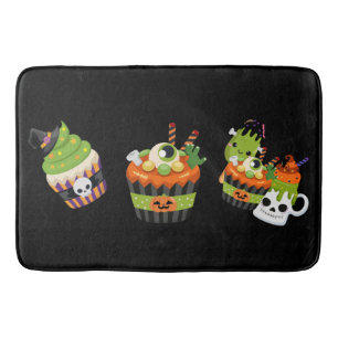 Tapete De Banheiro Doces & Crias Assustadoras de Halloween
