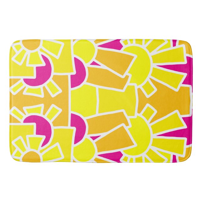 Tapete De Banheiro Dodle Festivo Art 42º (Frente)