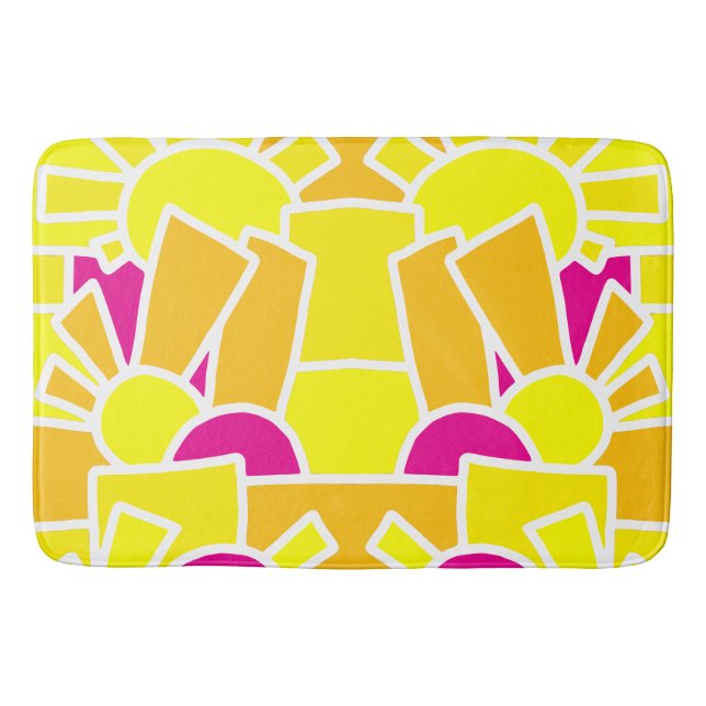 Tapete De Banheiro Dodle Festivo Art 42º (Frente)