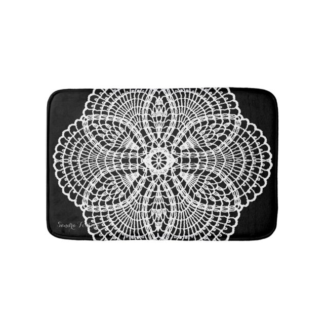 Tapete De Banheiro Doily Art (frente)