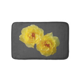 Tapete De Banheiro Dois rosas amarelos