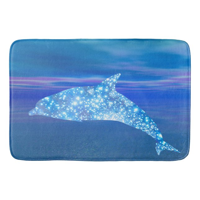 Tapete De Banheiro Dolphin Star (Frente)