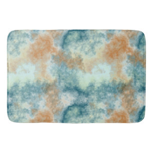 Tapete De Banheiro Dourado e Teal Bath