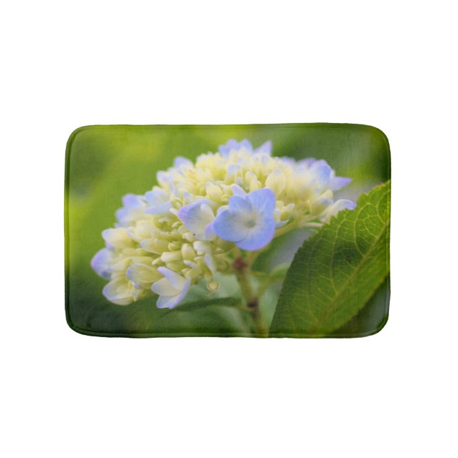 Tapete De Banheiro Dreamy Blue Hydrangea Flower (frente)