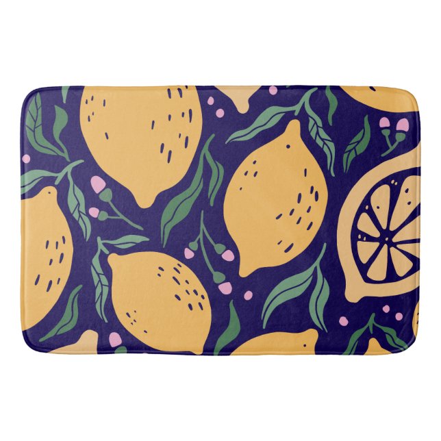 Tapete De Banheiro Dreamy Lemons (Frente)
