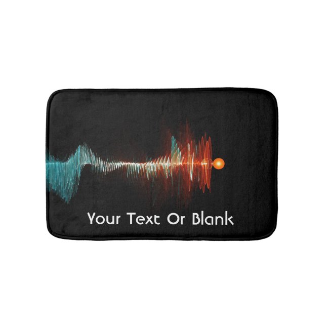 Tapete De Banheiro Dualidade de Onda de Partículas (frente)