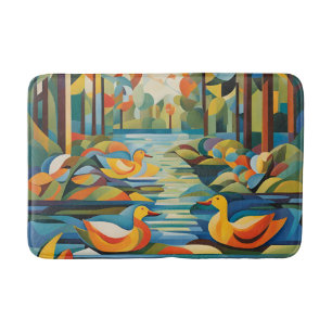 Tapete De Banheiro Duckford