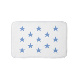 Tapete De Banheiro Dusk Blue Star