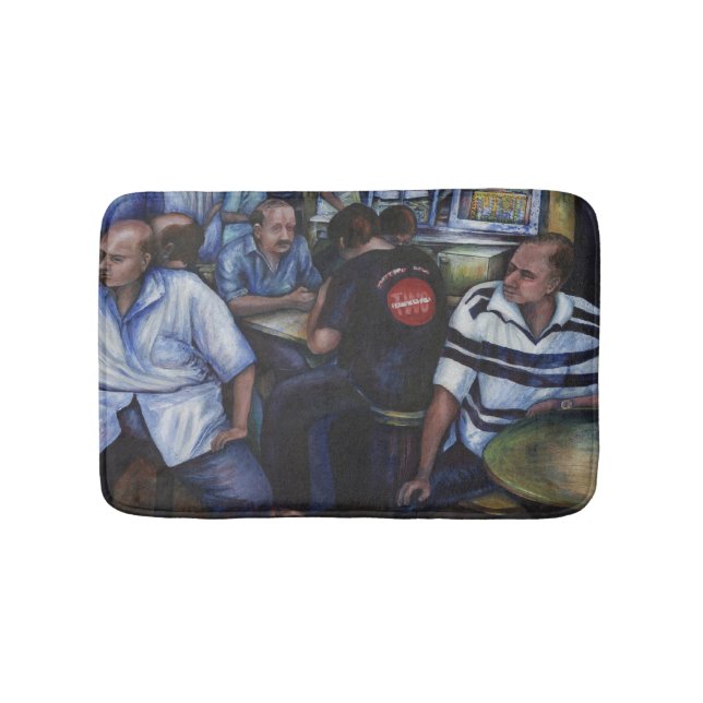 Tapete De Banheiro E... ela se casou com o carteiro (frente)