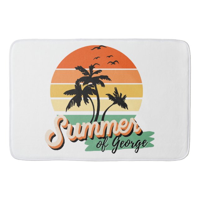 Tapete De Banheiro É o Verão de George (Frente)