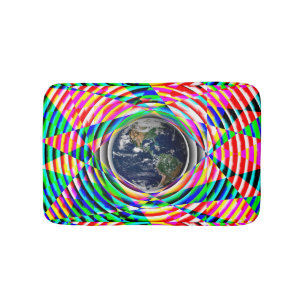 Tapete De Banheiro Earth Vibes de Kenneth Yoncich