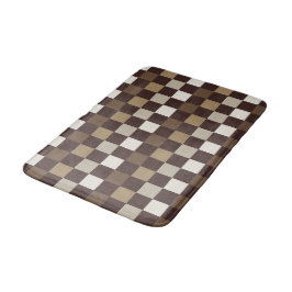 Tapete De Banheiro Earthy minerals checkerboard pattern
