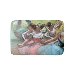 Tapete De Banheiro Edgar Degas quatro bailarinas no palco