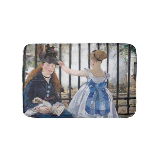 Tapete De Banheiro Edouard Manet - A Via Ferroviária (frente)