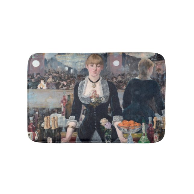Tapete De Banheiro Edouard Manet - Um Bar na Folies-Bergere (frente)