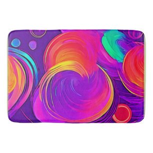 Tapete De Banheiro Eetal Neon: Sonhos Abstrato