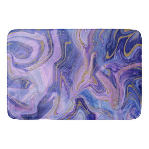Tapete De Banheiro Eethton Cotton Candy Marble Watercolor Fantasy