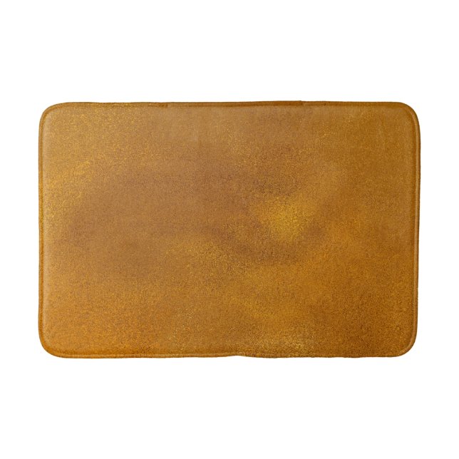 Tapete De Banheiro Efeito Dourado (Frente)