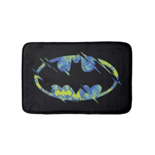 Tapete De Banheiro Electric Up Batman Symbol