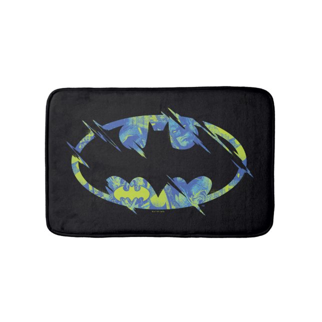 Tapete De Banheiro Electric Up Batman Symbol (frente)