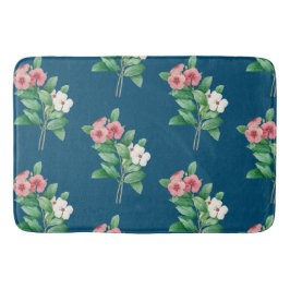Tapete De Banheiro Elegante Floral