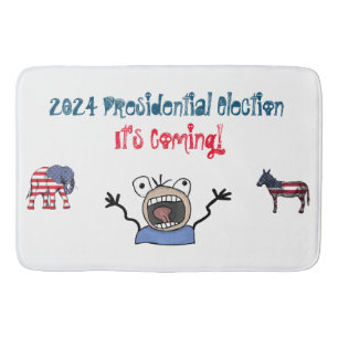 Tapete De Banheiro Eleição Presidencial 2024, Está Chegando!
