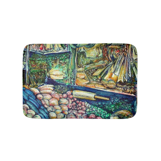 Tapete De Banheiro Enceladus (frente)