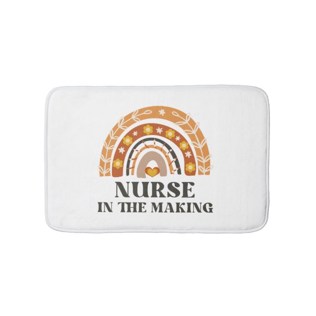 Tapete De Banheiro Enfermeira no Fazer Vintage Rainbow (frente)