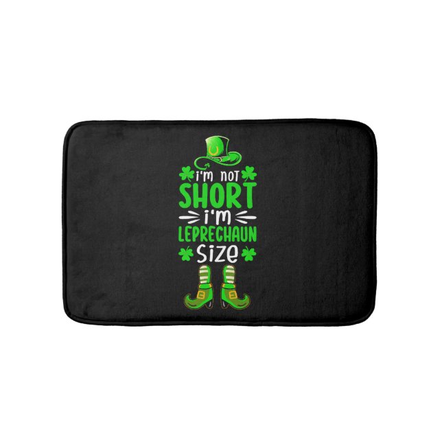 Tapete De Banheiro Engraçado Dia de São Patrício irlandês (frente)