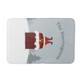 Tapete De Banheiro Engraçado Papais noeis com nome personalizado tape