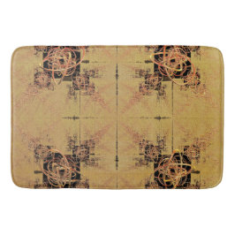 Tapete De Banheiro Entangências de ouro