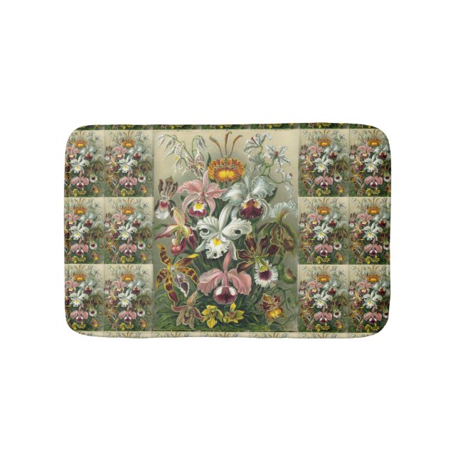 Tapete De Banheiro Ernst Haeckel Orquídeas, Flores da Floresta Tropic (frente)