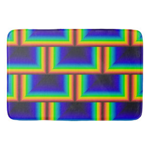 Tapete De Banheiro Escalas quadradas de espectro solar