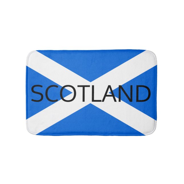 Tapete De Banheiro Escócia: Scottish Flag bmcnt (frente)