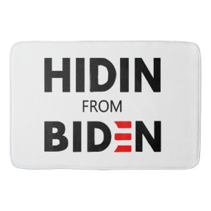 Tapete De Banheiro ESCONDIDO DA BIDEN engraçada campanha política Joe