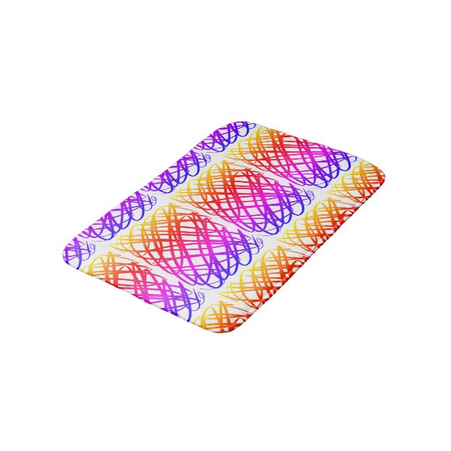 Tapete De Banheiro Escrivora Simples | Filtro Ipanema | Entalhe centr (Angulado)