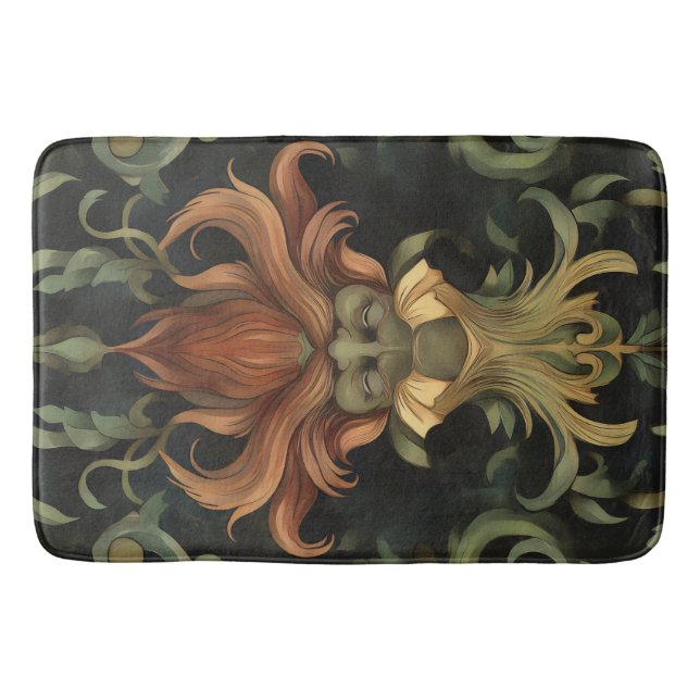 Tapete De Banheiro Espírito Florestal Barroco (Frente)