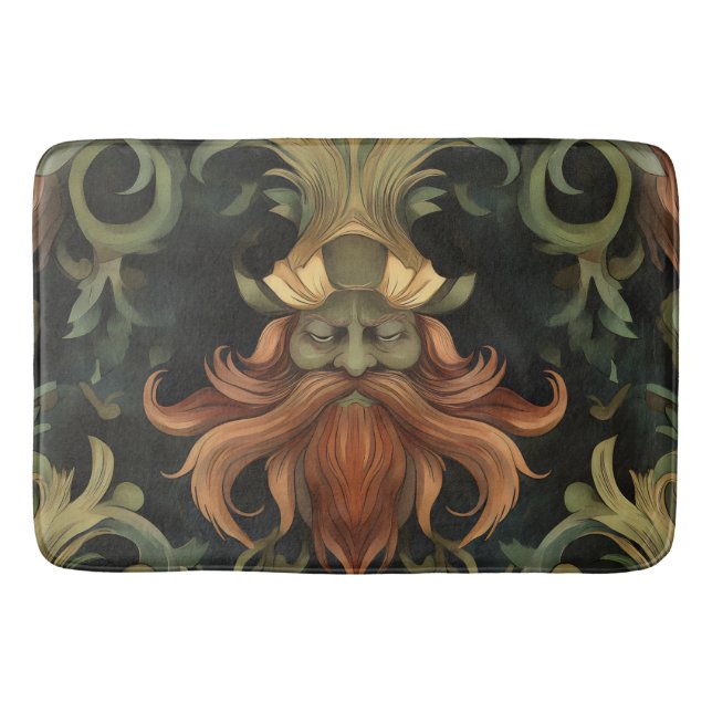 Tapete De Banheiro Espírito Florestal Barroco (Frente)