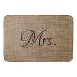 Tapete De Banheiro Esposa - sua e dela Sr. e Sra. Noiva Preparação